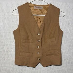 Evan Picone Brown Vest